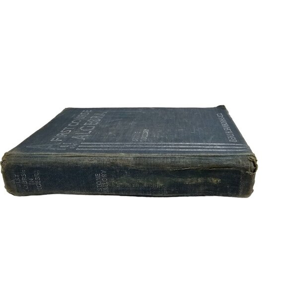 Vintage Algebra Book 1936 School Book Stone Mallory Benj Sanborn Math Hard Cover - Picture 3 of 14